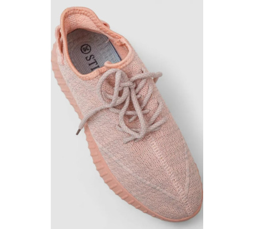 Кеді жіночі текстиль, колір рожево-сірий, 248R269