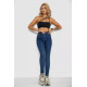 Джинсы женские, цвет синий, 244R2021