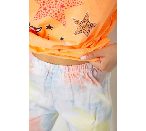 Піжама жіноча, колір помаранчевий, 243R50583