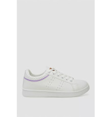 Кеди жіночі, колір біло-фіолетовий, 248RR69