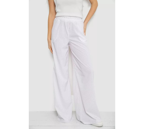 Брюки женские свободного кроя, цвет молочно-пудровый, 119R350-4.