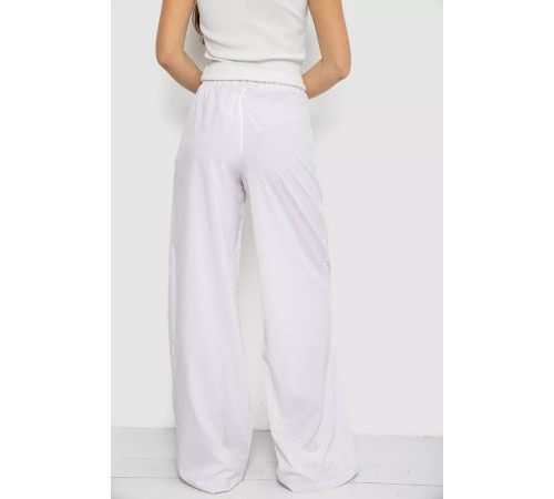 Брюки женские свободного кроя, цвет молочно-пудровый, 119R350-4.