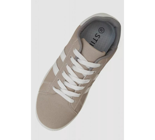 Кросівки жіночі замша, колір сірий, 248RL2420-9R