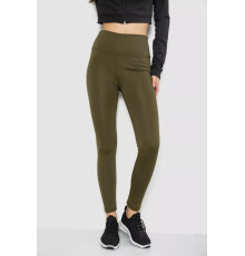 Лосини утеплені, колір хакі, 243R051-5