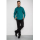 Сорочка чоловіча однотонна, колір зелений, 214R7466-1