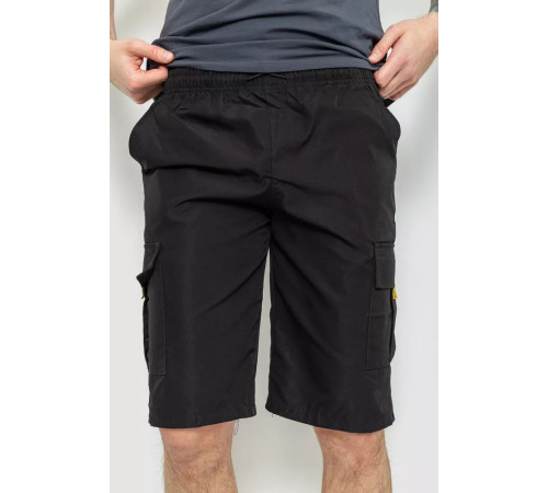 Шорты мужские, цвет черный, 214RBC113