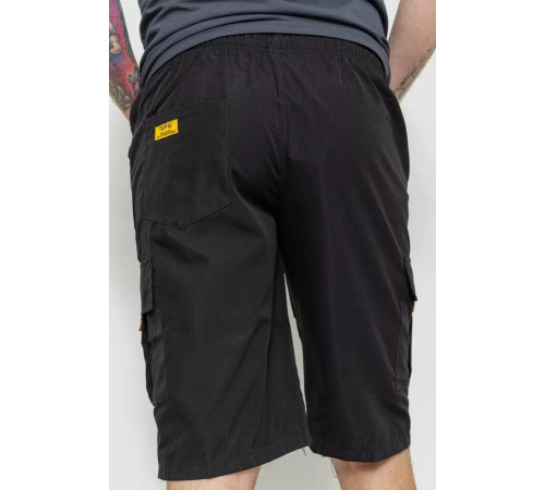 Шорты мужские, цвет черный, 214RBC113