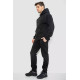 Спорт костюм чоловічий на флісі, колір чорний, 177R235-1