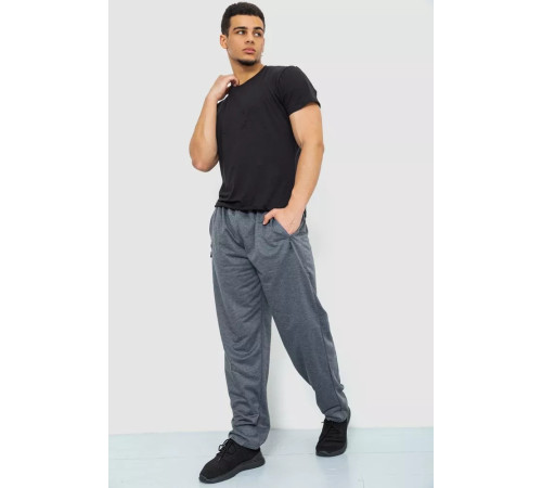 Спорт мужские брюки, цвет серый, 244R41392