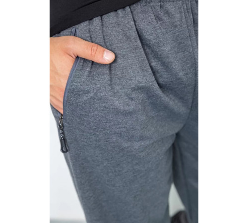 Спорт мужские брюки, цвет серый, 244R41392