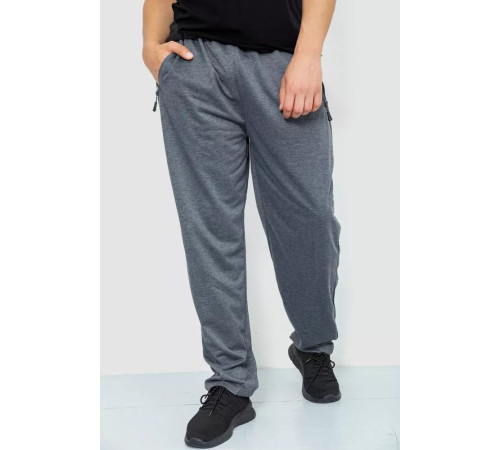 Спорт мужские брюки, цвет серый, 244R41392
