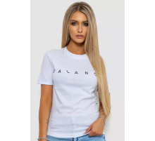 Футболка жіноча з принтом, колір білий, 238R57400