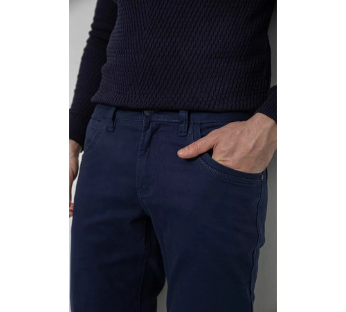 Брюки мужские, цвет синий, 244RW-046