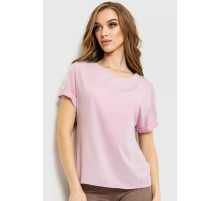 Блуза повсякденна, колір світло-бузковий, 230R101-2