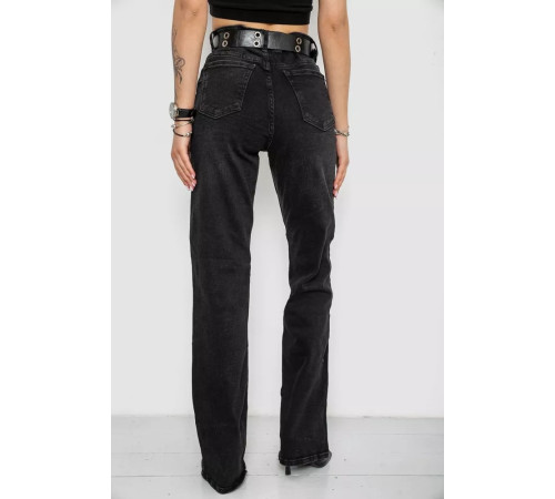 Джинси жіночі, колір чорний, 182R00645