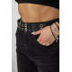 Джинси жіночі, колір чорний, 182R00645