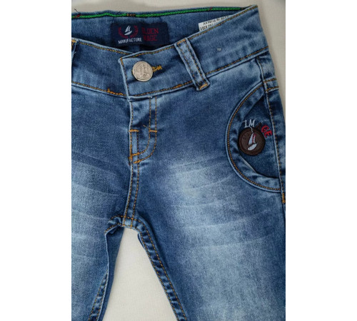 Джинси дитячі для хлопчиків, колір синій, 247R7401