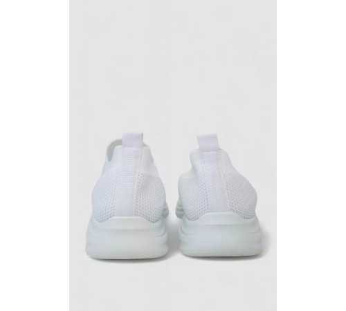 Слипоны мужские текстиль, цвет белый, 243R777-A1016