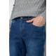 Джинси чоловічі на флісі, колір синій, 254R2405