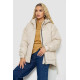 Куртка женская демисезонная с поясом, цвет светло-бежевый, 207R2023.