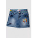 Шорти джинсові для дівчинки, колір синій, 247R1211