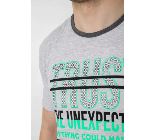 Пижама мужская, цвет серый, 243R6200