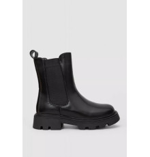 Черевики жіночі зимові на хутрі, колір чорний, 243RPM3134