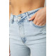 Капрі джинсові жіночі, колір блакитний, 182R1692