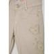 Джинси для дівчаток, колір бежевий, 247R10038