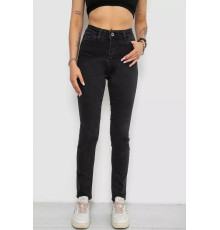Джинси жіночі Slim Fit, колір чорний, 182R3797