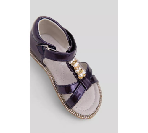Дитячі босоніжки, колір фіолетовий, 244RT89-46