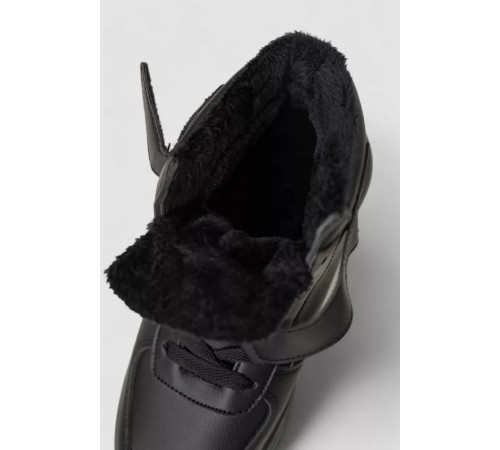 Кросівки жіночі зимові на хутрі, колір чорний, 248RQT16