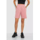 Шорты женские однотонные, цвет пудровый, 102R326-1.
