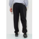 Спорт чоловічі штани на флісі, колір чорний, 244R4868