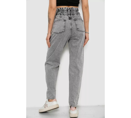 Джинси жіночі Mom-fit, колір сірий, 244R1601S20-LZ