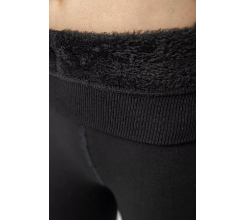 Лосіни на хутрі для дівчаток, колір чорний, 139R9931