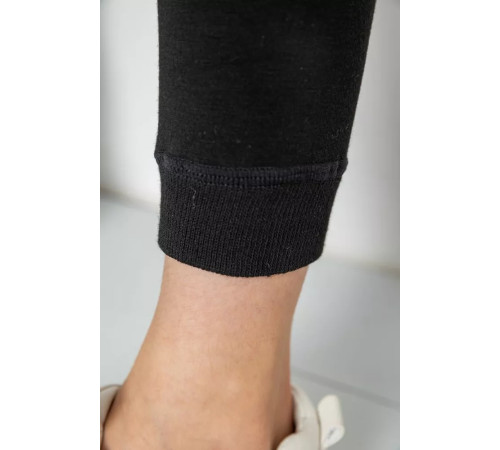 Лосіни на хутрі для дівчаток, колір чорний, 139R9931