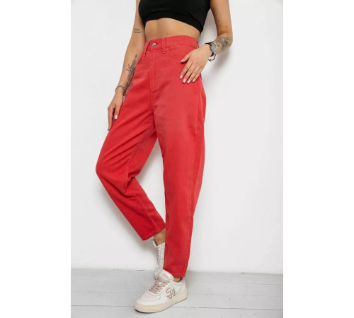 Джинси жіночі, колір кораловий, 182R3972
