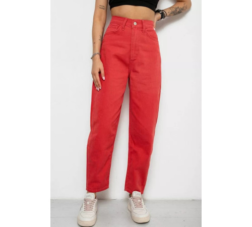 Джинси жіночі, колір кораловий, 182R3972