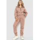 Спорт костюм женский на флисе, цвет бежевый, 102R401