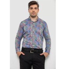 Сорочка чоловіча з принтом, колір різноколір, 214R3221