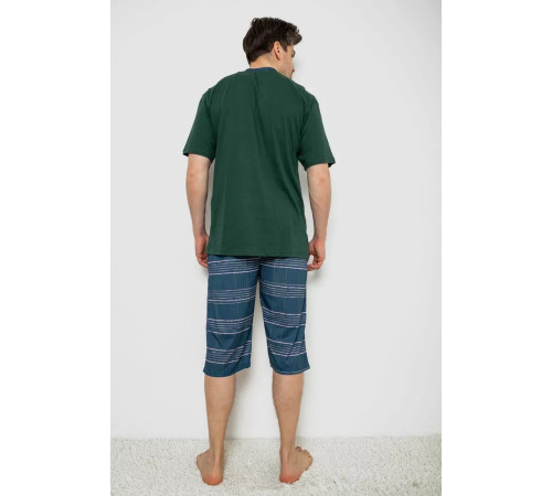 Піжама чоловіча, колір зелений, 243R2007