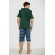 Піжама чоловіча, колір зелений, 243R2007