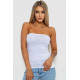 Топ женский однотонный, цвет белый, 244R289