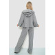 Спорт костюм женский махровый тройка, цвет серый, 102R5250