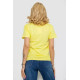 Футболка жіноча з принтом, колір жовтий, 238R555