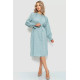 Сукня вільного крою шифонова, колір світло-бірюзовий, 204R701