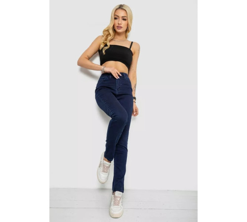 Джинсы женские, цвет синий, 182R3796