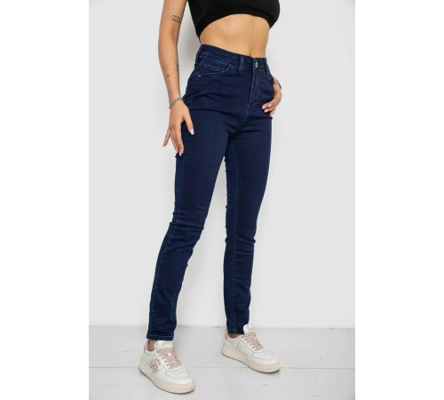 Джинсы женские, цвет синий, 182R3796