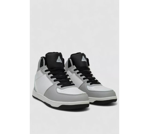Кросівки чоловічі зимові на хутрі, колір біло-сірий, 248RH1070